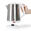 Jata JEHA1723 Wasserkocher, 2 l, 1500 W, Edelstahl, Weiß