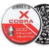 Umarex Cobra Pointed Ribbed 121-258 Luftgewehr-Diabolos 6,35 mm, 200 Stück