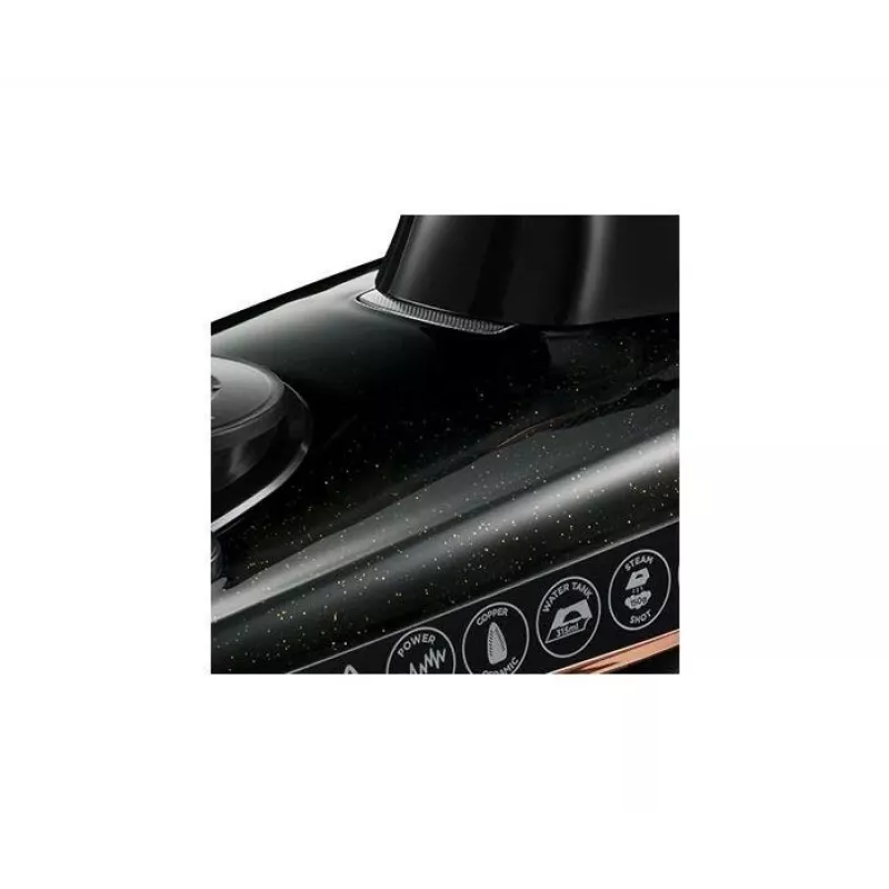 Russell Hobbs Copper Express Dampf- und Trockenbügeleisen 2600 W Schwarz, Kupfer
