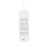 SurgePlus 8x Schutzkontakt 1xUSB-A 1xUSB-C 900J 2m