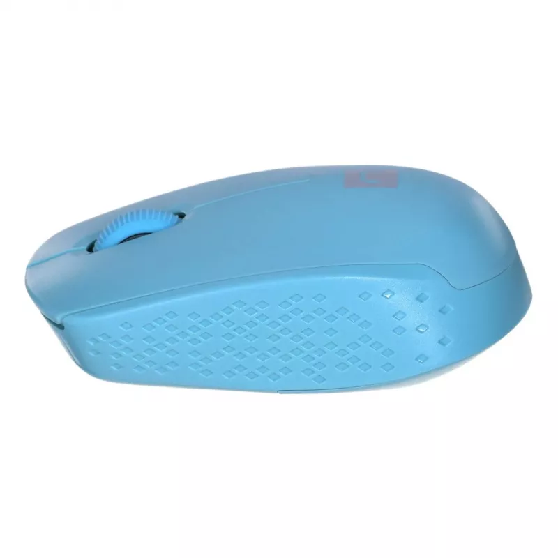 Natec Stork NMY-2001 kabellose optische Maus, 1600 DPI, USB-Empfänger, blau