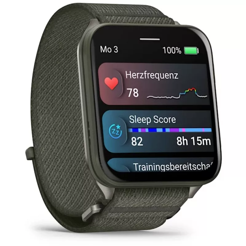 Garmin Venu X1 010-02980-03 Smartwatch, Moosgrün