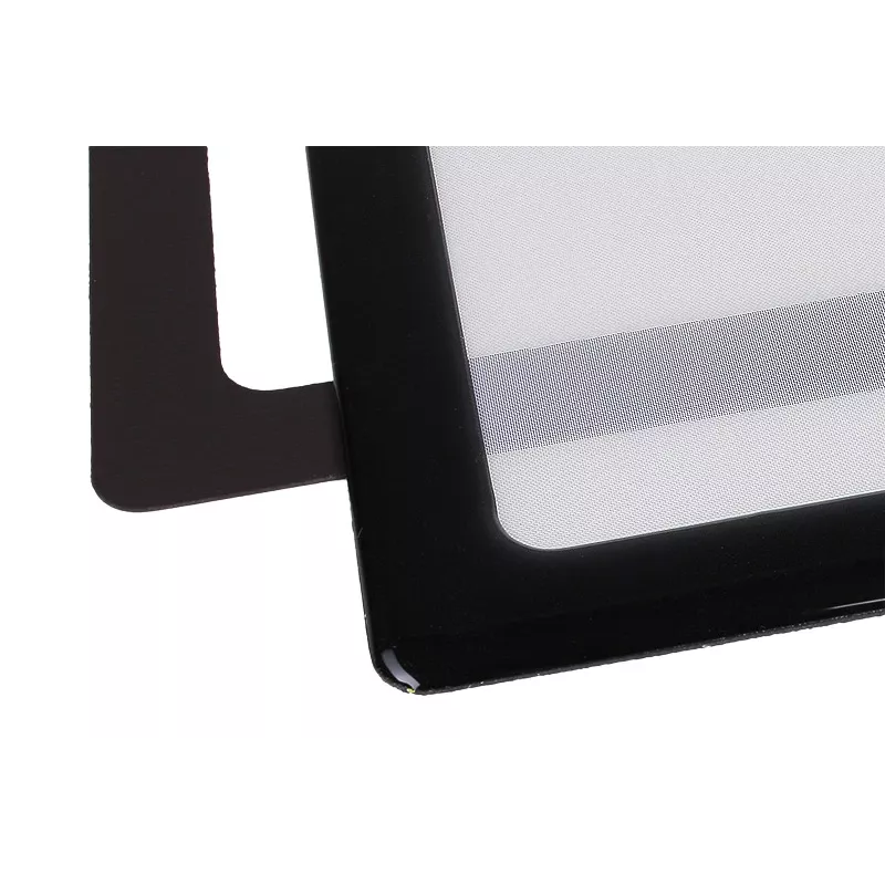 DEMCiflex Staubfilter 200 mm, quadratisch - schwarz/weiß