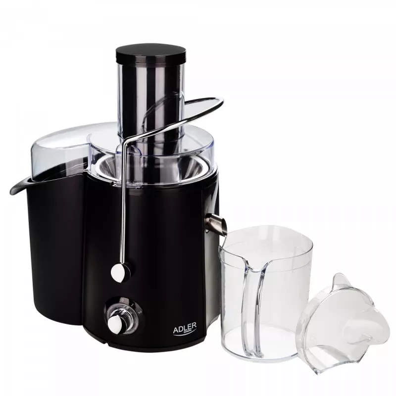 Zentrifugalentsafter Adler AD 4127 — 1000 W, schwarz, Saftbehälter, 3,9 kg