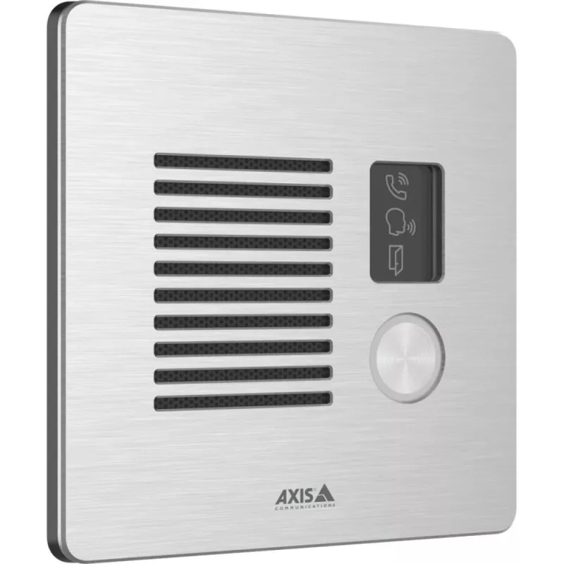 Axis I7010-VE Netzwerk-Gegensprechanlage, kabelgebunden, Edelstahl, IP66/IP69, 92 dB