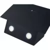 Bomann DU 7606.1 G Wandhaube, 60 cm, Abluft/Umluft, LED, schwarz/Edelstahl