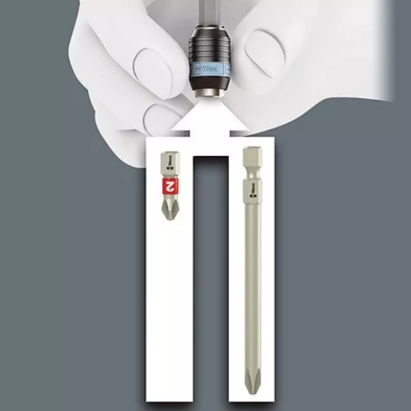 Wera Bit-Check 10 Stainless 1 Schraubendreher-Bitsatz, 10-teilig