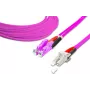 Lightwin High Quality Duplex LWL Patchkabel - MM OM4 - LSH - LC (LDP-50 LSH-LC 10.0 OM4)