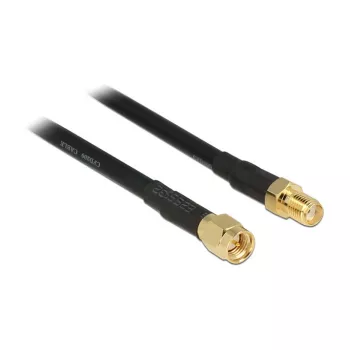 Koaxialkabel DeLOCK 89426 7,5 m SMA Schwarz