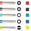 Wera 7515/7 Kraftform Safe-Torque Speed Bicycle 1 05075850001 Drehmoment-Schraubendreher-Set, 7-teilig, 2-6 Nm, 1/4" Sechskant, schwarz/grün