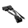 Kolink PGW-AC-KOL-048 PWM-Lüfter-Splitterkabel 1 auf 3, 35 cm