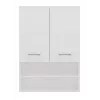 Topeshop POLA MINI DK weißer Badezimmerschrank Weiß