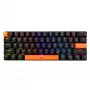 Mechanische Tastatur Baracuda Dolphin Schwarz US-Layout mit Red Switches
