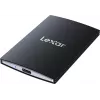 Lexar SL500 portable SSD 1 TB, USB-C, USB 3.2 Gen 2x2, Lesen bis zu 2000 MB/s / Schreiben bis zu 1800 MB/s, 43 g, Schwarz