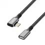 USB 3.2 Gen2 Type-C auf USB-C Buchse, PD, AV, 0,5 m