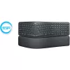 Logitech ERGO K860 - Tastatur - Kabellos - 2,4 GHz, Bluetooth 5.0