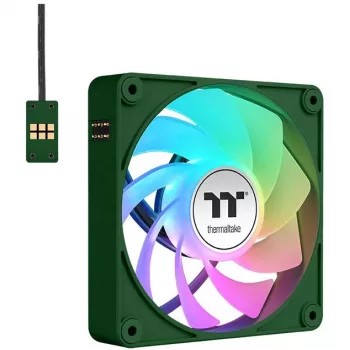 Thermaltake CT140 EX Reverse ARGB Sync Lüfter 14 cm Racing Grün 3 Stück