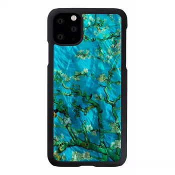 Schutzhülle iKins für iPhone 11 Pro Max – Almond Blossom Schwarz