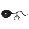 LogiLink KAB0055 Klettband für Kabel, Rolle 10 m x 20 mm, Schwarz