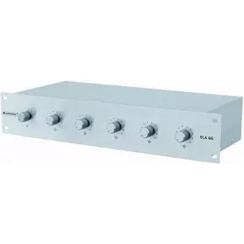 Omnitronic ELA 6S Zonen-Lautstärkeregler, 5 W, silber (80711342)