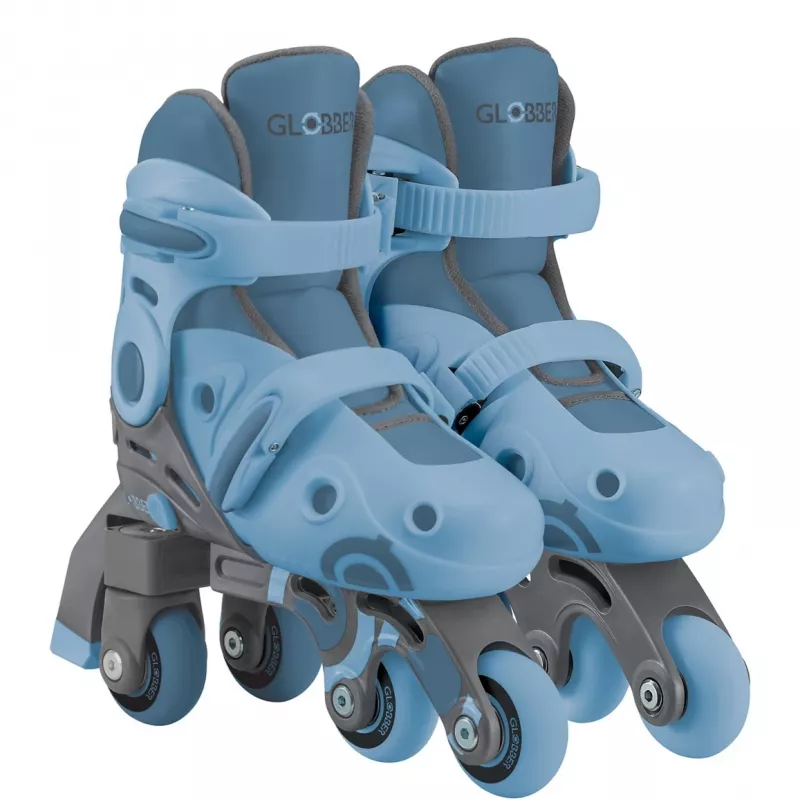 Inline-Skates GLOBBER Learning Skates 2-in-1 Größe 26-29 blau