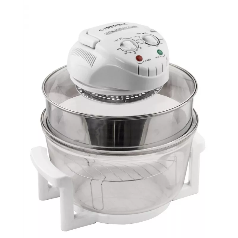 Halogenofen ESPERANZA EKO003 — 12 L, 1400 W, max. 250 °C, weiß