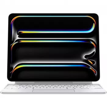 Apple Magic Keyboard für iPad Pro 13 Zoll M4 US English Weiß QWERTY