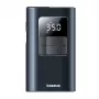 Baseus PrimeTrip VA1 tragbarer Reifenfüller, 75 W, 2-in-1 mit Taschenlampe und 6000-mAh-Powerbank, Schwarz
