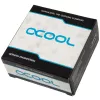Alphacool 17471 Eiszapfen PRO 13 mm HardTube Anschluss G1/4, Messing, 22 mm Durchmesser, 20 mm Höhe, Deep Black