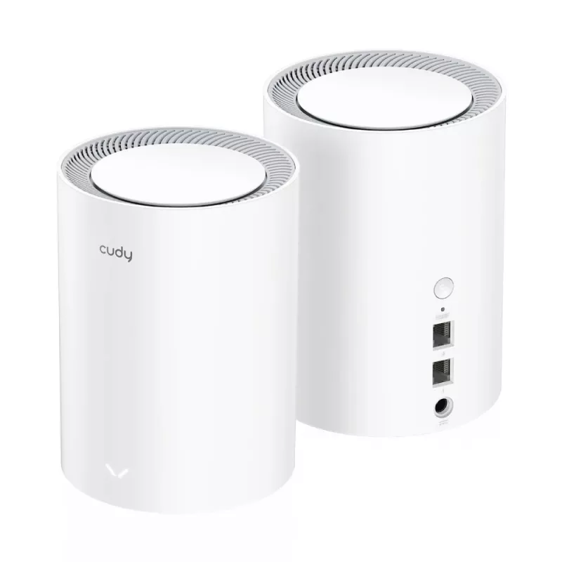 Cudy M1800 3er-Pack Dual-Band (2,4 GHz / 5 GHz) Wi-Fi 6 (802.11ax) Weiß 1 Intern