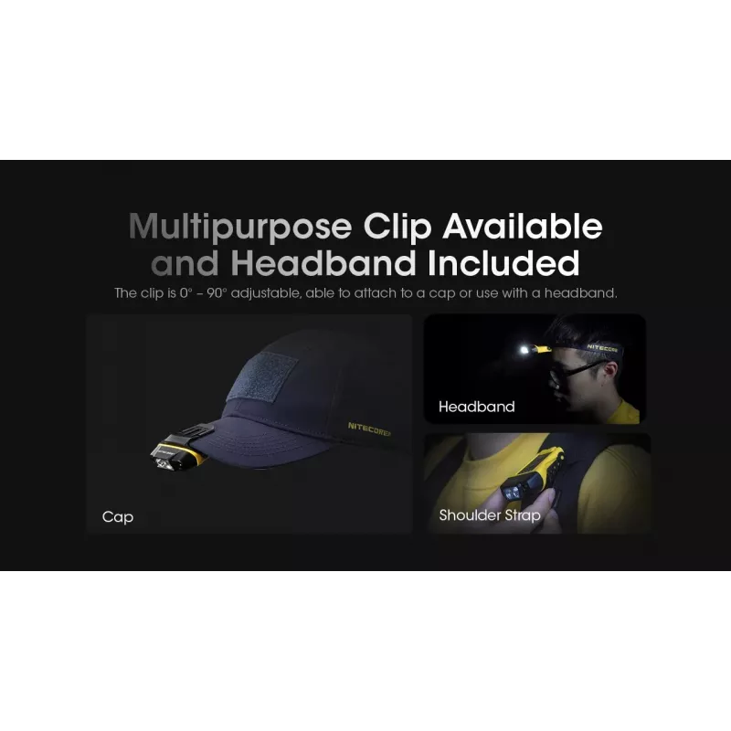 Nitecore NU11 Stirnlampe, 150 Lumen