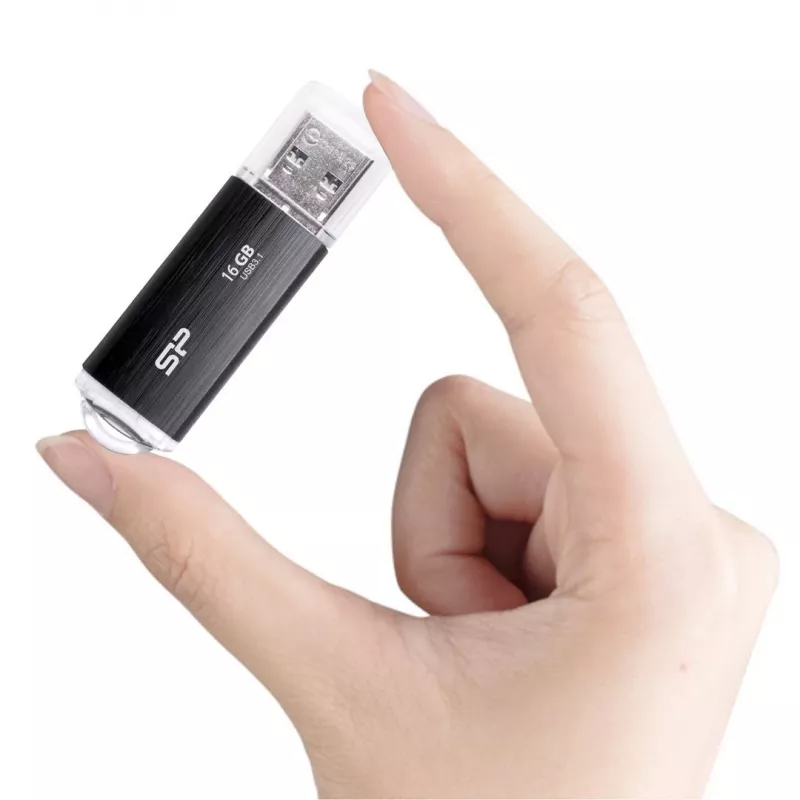 SILICON POWER Blaze B02 USB-Stick 16 GB USB Typ-A 3.2 Gen 1 (SP016GBUF3B02V1K) Schwarz