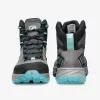 Scarpa Rush TRK GTX Woman Damen-Wanderschuhe, Größe 38, Midgray/Aqua
