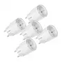 Smart-Steckdosen-Set Shelly Plug S MTR Gen3 — 5 Stück, 12A, weiß