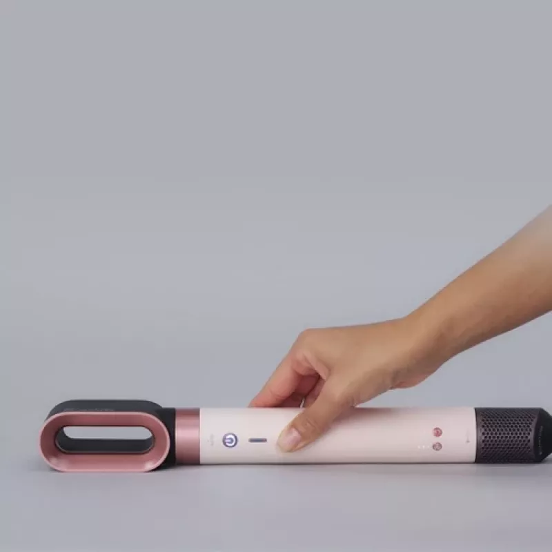Airwrap Co-anda2x Straight + Wavy, Multistyler creme/roségold, Bluetooth, 1.700 Watt (beschädigte Verpackung)
