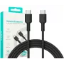 Aukey CB-CD45 USB-C-auf-USB-C-Kabel, Quick Charge, 0,9 m, schwarz