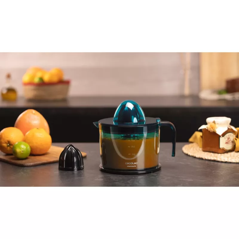 EssentialVita Adjust Schwarz, Zitruspresse schwarz/Blau