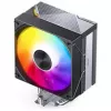 CPU-Kühler Jonsbo CA40 Schwarz ARGB, 120 mm PWM-Lüfter, 225 W TDP, schwarz