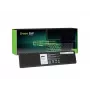 Green Cell DE93 Akku für DELL Latitude E7440, Li‑Ion 7,4V 4500mAh, 4 Zellen, schwarz