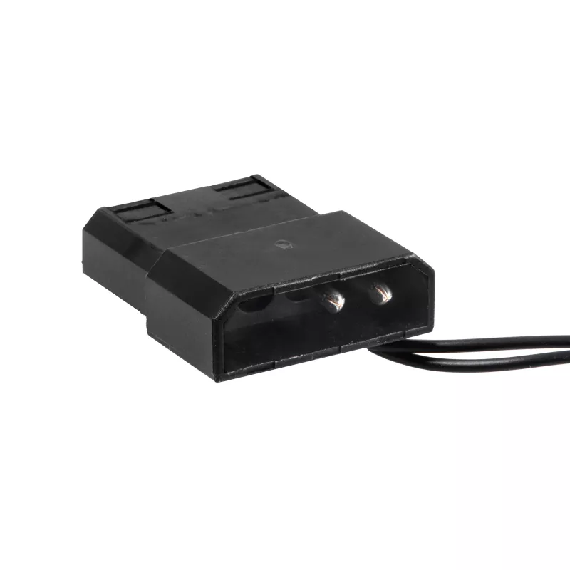 Akyga AW-12A-BK 120-mm-Gehäuselüfter, Molex / 3-Pin, 20 dB, schwarz