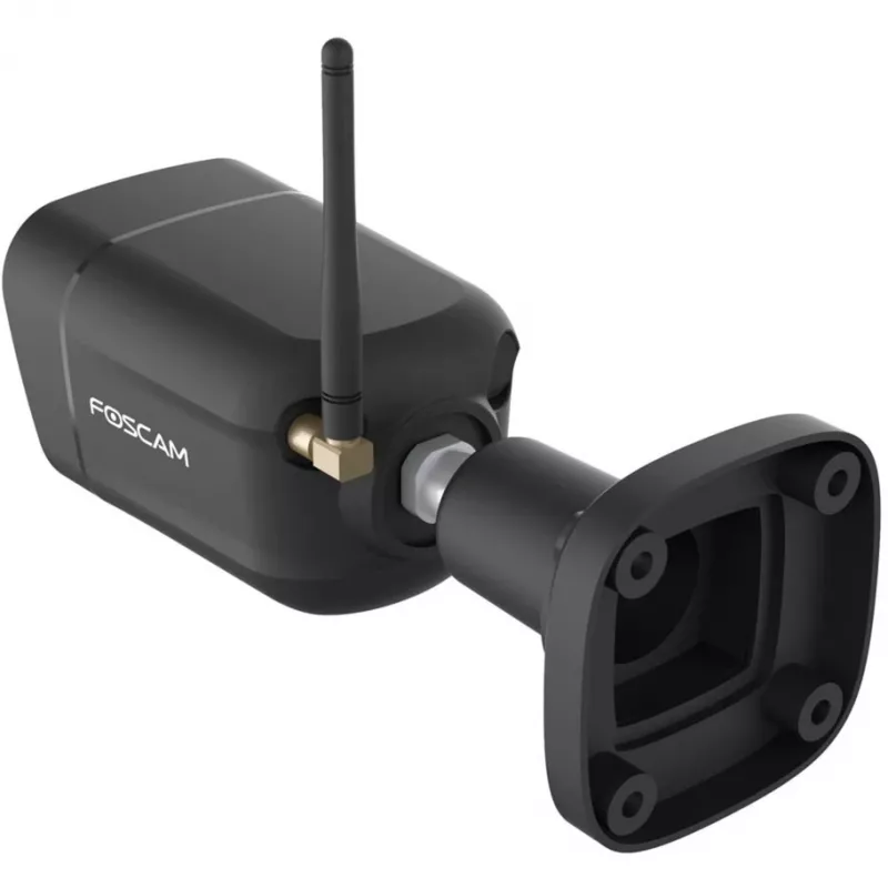 Foscam V8P Outdoor-Bullet-WLAN-Kamera, 8 MP 4K (3840x2160), Dualband-WLAN, Scheinwerfer, Sirene, Nachtsicht, Schwarz