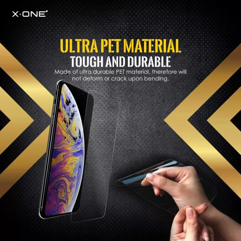 Shock Eliminator X-ONE Hülle für iPhone 7 — schwarz, robuste leichte Schutzhülle