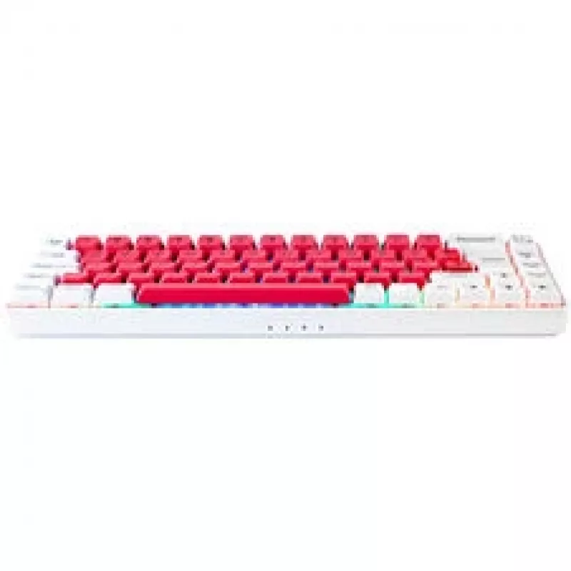 GAMIAC TKL69G SF Gaming Tastatur, Kailh Blau - weiß/rot