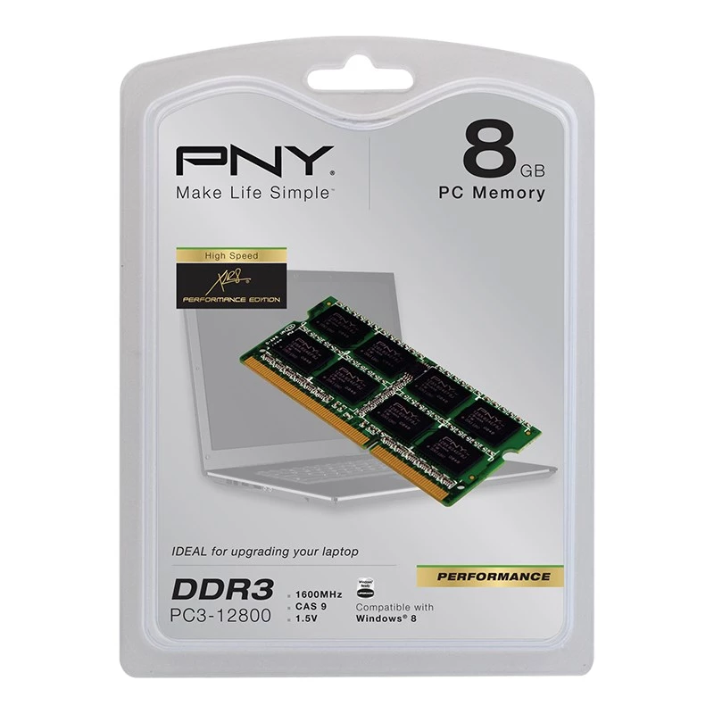 Speichermodul PNY DDR3 8GB 1600MHz 1 x 8GB