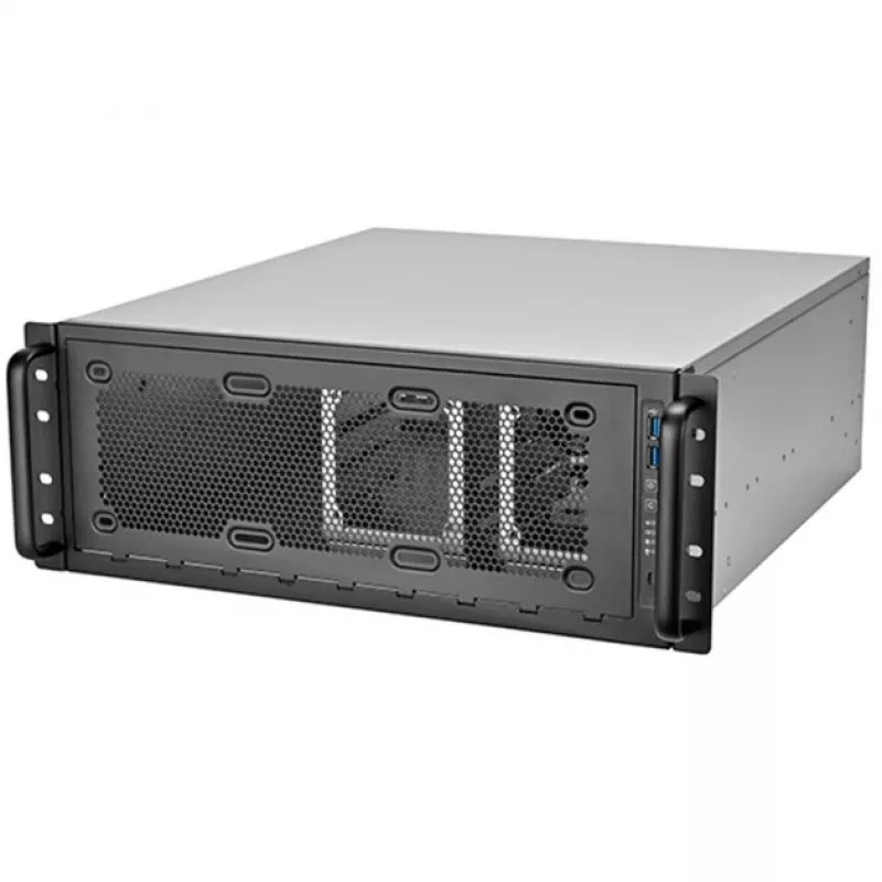 4U-Rackmount-Gehäuse SILVERSTONE RM45-360 — 4U-Gehäuse, unterstützt ATX-Mainboards, Rackmontage