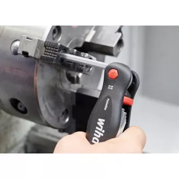 Taschenschraubendreher Wiha PocketStar Multibit-Schraubendreher, Länge 120 mm, Modell 23047