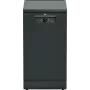 Freistehender Geschirrspüler BEKO BDFS26123AQ, 45 cm, 10 Maßgedecke, 49 dB, anthrazit