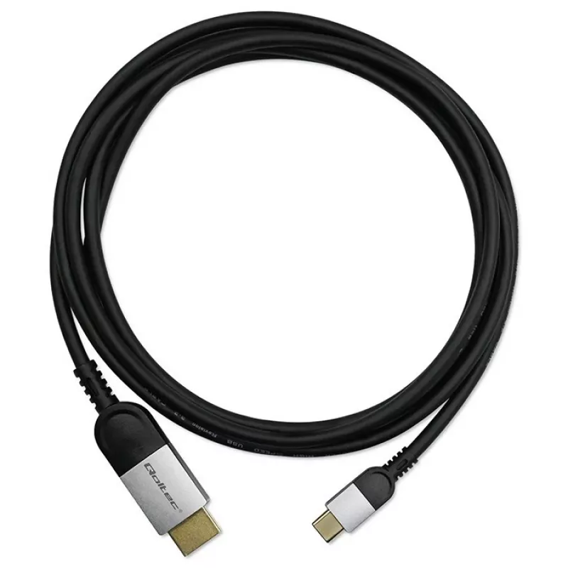 USB-C-auf-HDMI-Kabel QOLTEC 50438 — 2 m, 4K 60 Hz