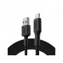 Lightning-Kabel Green Cell KABGC18 — 2 m, Lightning auf USB-A, schwarz