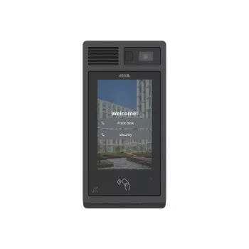 AXIS I8307-VE IP-Gegensprechanlage mit Kamera, 7 Zoll, 800×480, PoE